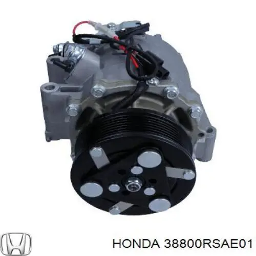 Компрессор кондиционера 38800RSAE01 Honda