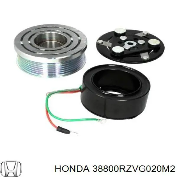 Компрессор системы кондиционирования Honda 38800RZVG020M2 цена, от 233.23 USD