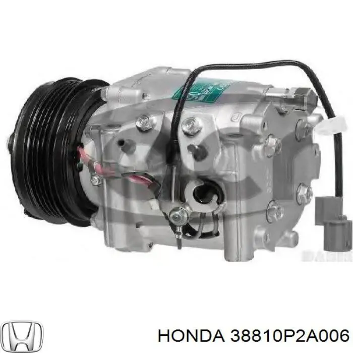 Компрессор кондиционера 38810P2A006 Honda