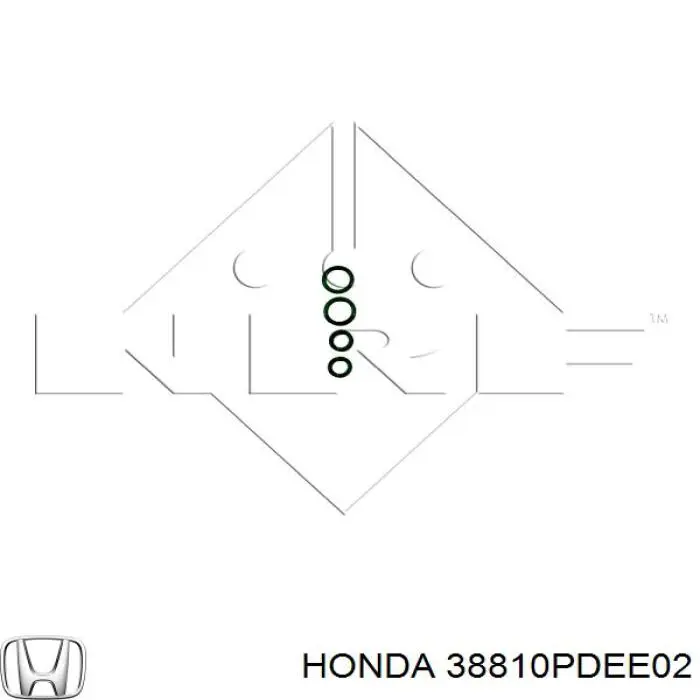 Компрессор системы кондиционирования Honda 38810PDEE02 цена, от 210.45 USD
