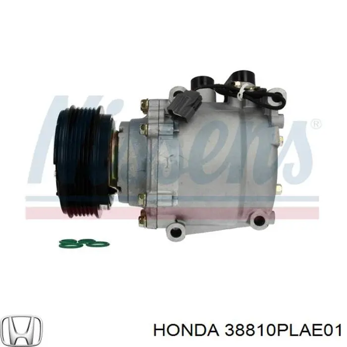 Компрессор системы кондиционирования Honda 38810PLAE01 цена, от 206.75 USD