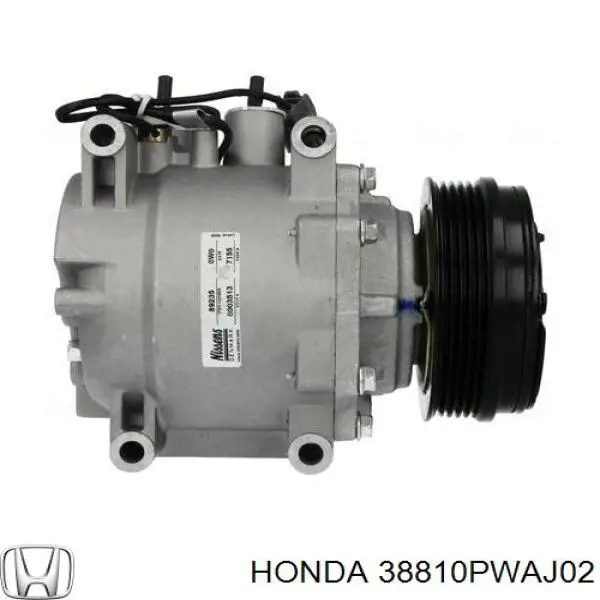 Компрессор кондиционера 38810PWAJ02 Honda