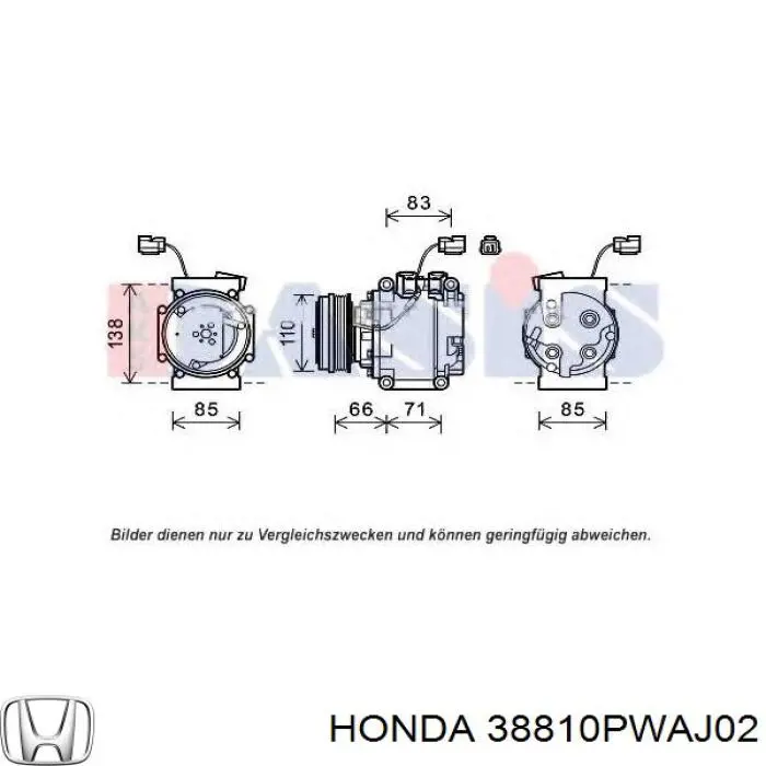 38810PWAJ02 Honda