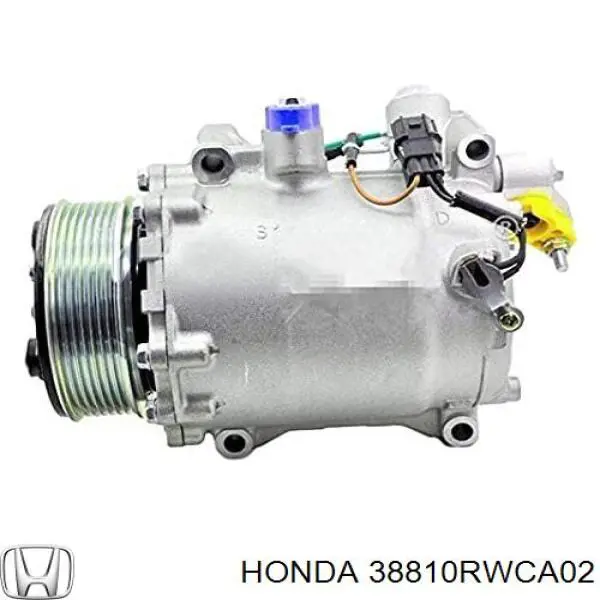 Компрессор кондиционера Honda 38810RWCA02