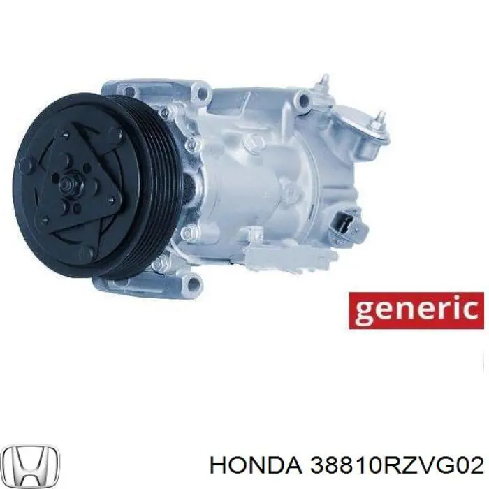 38810RZVG02 Honda compressor de aparelho de ar condicionado