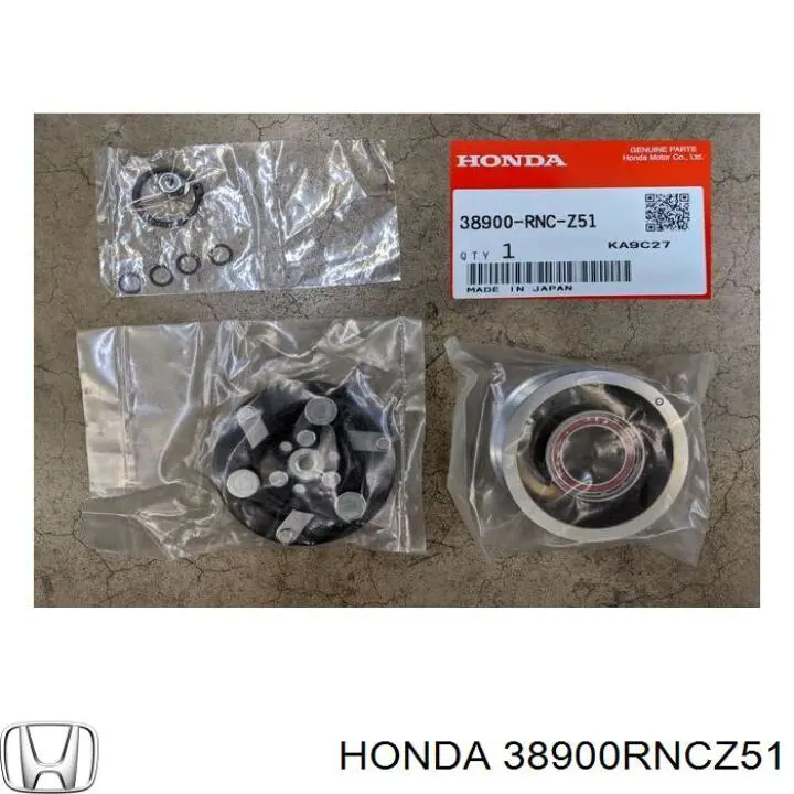 Шкив компрессора кондиционера 38900RNCZ51 Honda