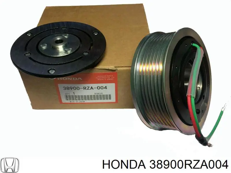 38900RZA004 Honda шкив компрессора кондиционера