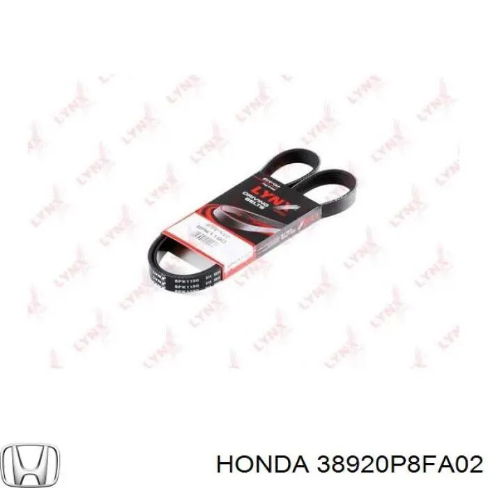 Клиновый ремень Honda 38920P8FA02 цена, от 13.52 USD