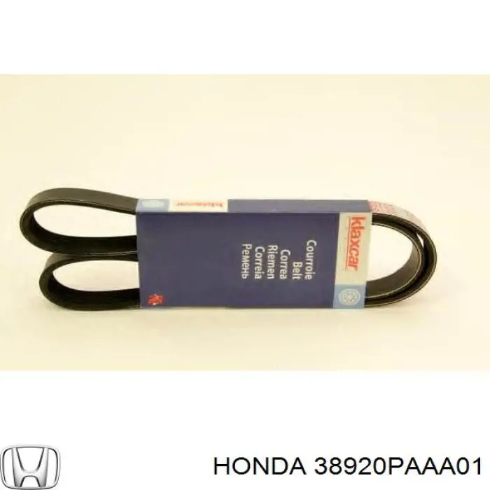 38920PAAA01 Honda ремень генератора