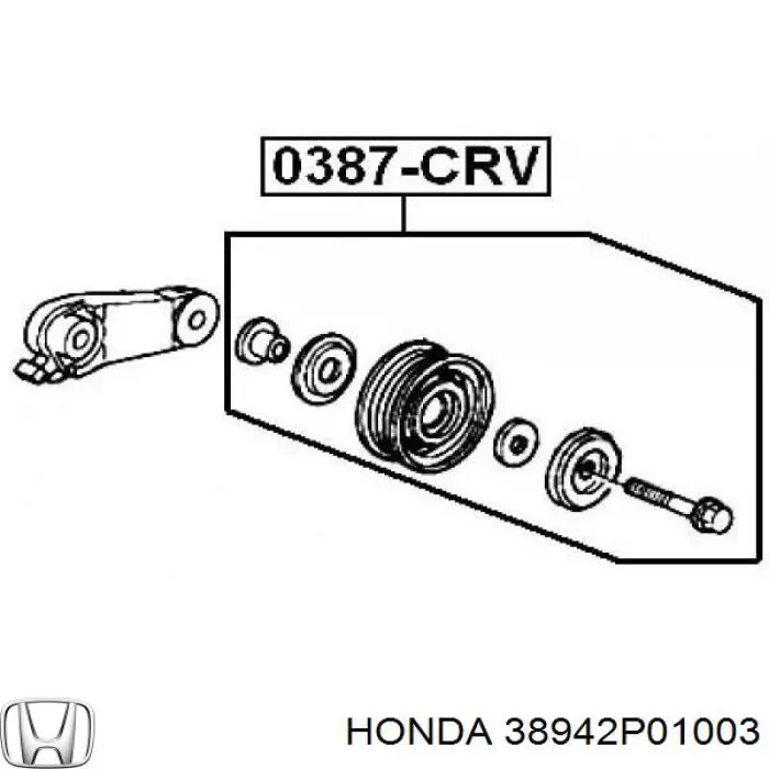 Натяжной ролик 38942P01003 Honda