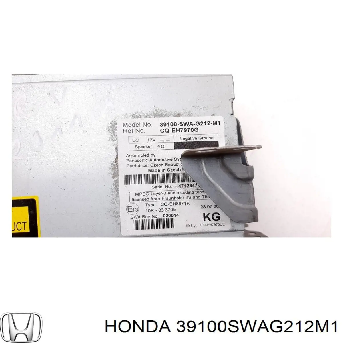  Honda 39100SWAG212M1 цена, от 63.49 USD