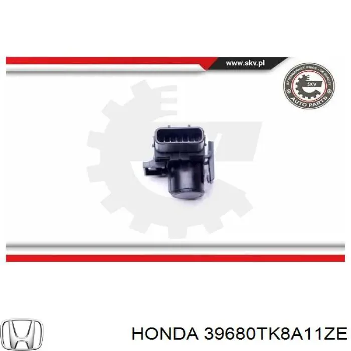 39680TK8A11ZE Honda Датчик парктроника центральный