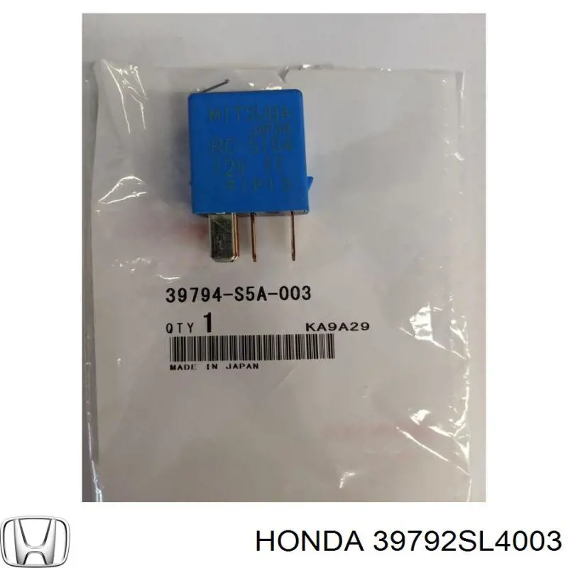  39792SL4003 Honda