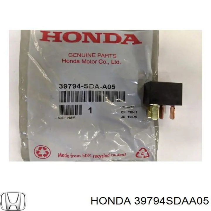 Реле вентилятора Honda 39794SDAA05 цена, от 10.84 USD