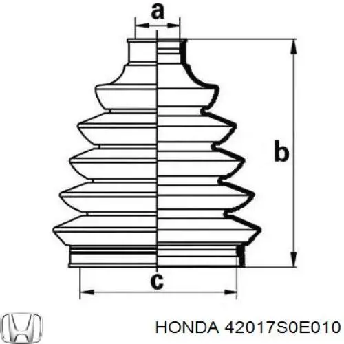 42017S0E010 Honda 