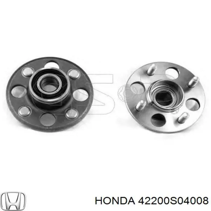 Задняя ступица 42200S04008 Honda
