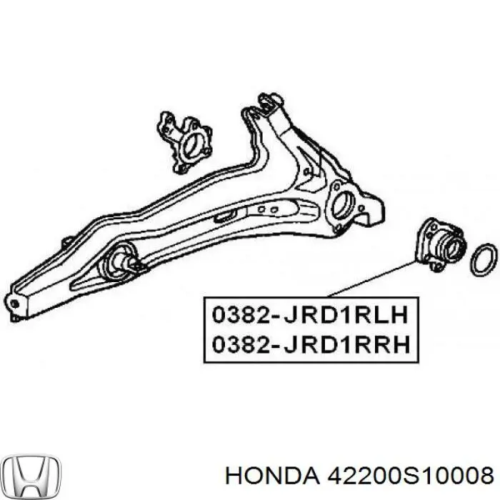 Купить 42200S10008 Honda Подшипник задней ступицы