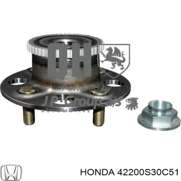 Купить 42200S30C51 Honda Задняя шпиндель