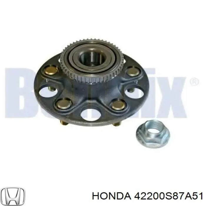  42200S87A51 Honda