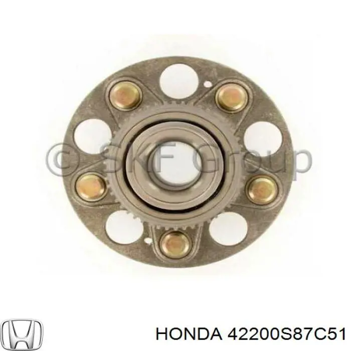 Задняя ступица 42200S87C51 Honda