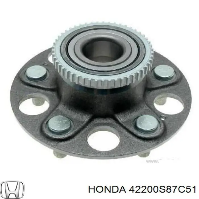 Ступицы задних колес Honda 42200S87C51 цена, от 23.91 USD