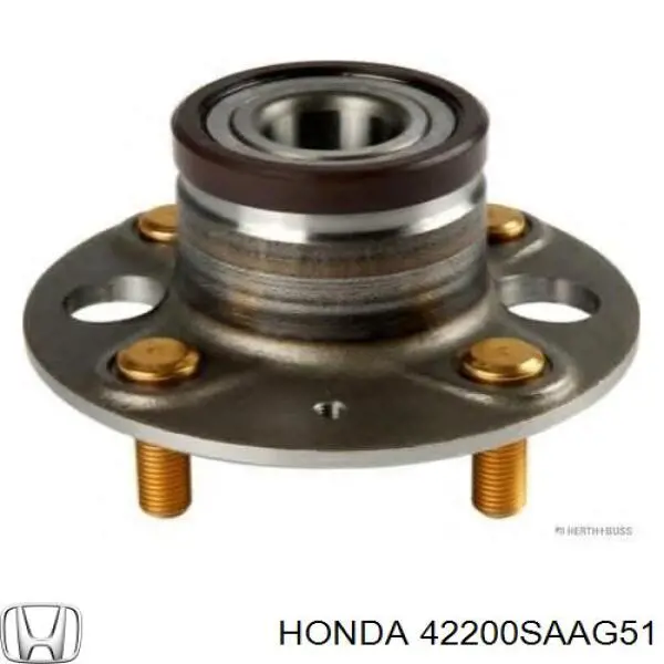 Задняя ступица 42200SAAG51 Honda