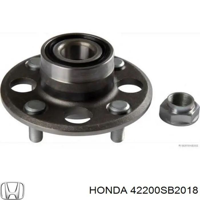 42200SB2018 Honda Ступица задняя