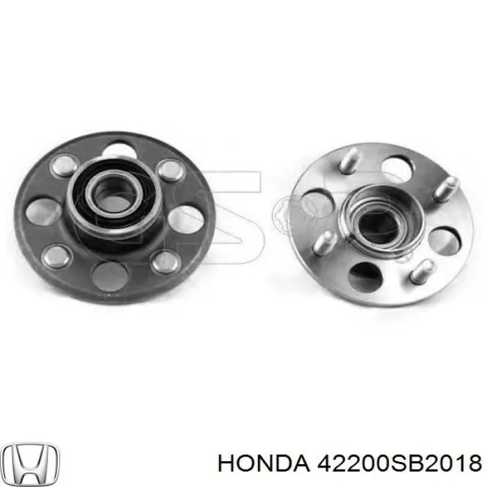 Ступицы задних колес Honda 42200SB2018 цена, от 33.65 USD