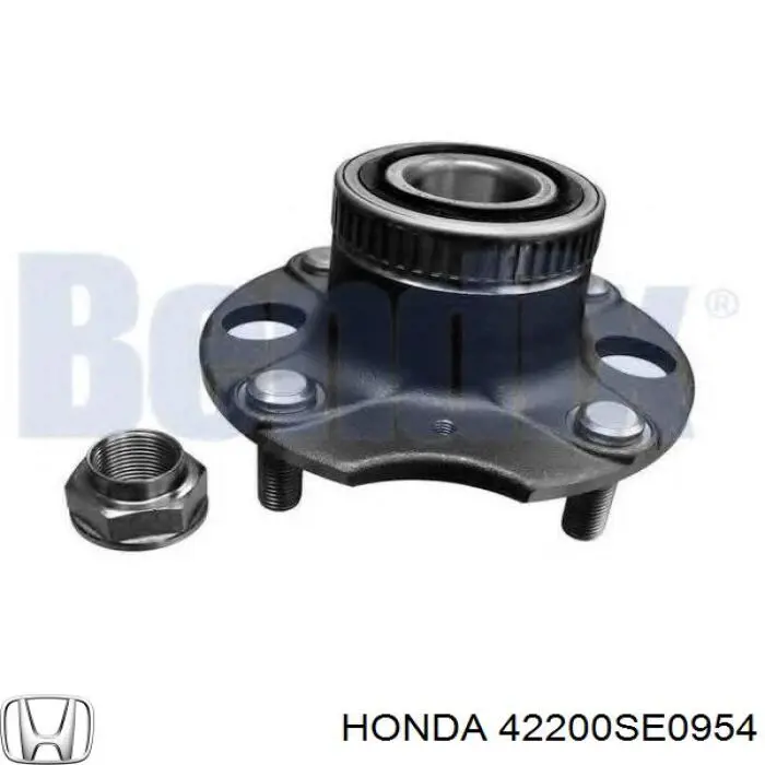 42200-SE0-954 Honda ступица задняя