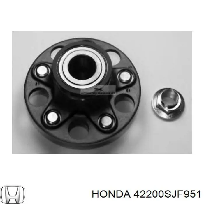 Купить 42200SJF951 Honda Задняя шпиндель