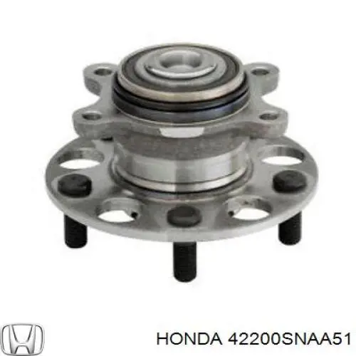 Cubo de rueda trasero 42200SNAA51 Honda