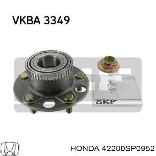 Ступицы задних колес Honda 42200SP0952 цена, от 42.71 USD