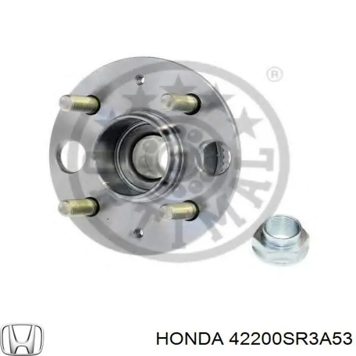 Купить 42200SR3A53 Honda Задняя шпиндель