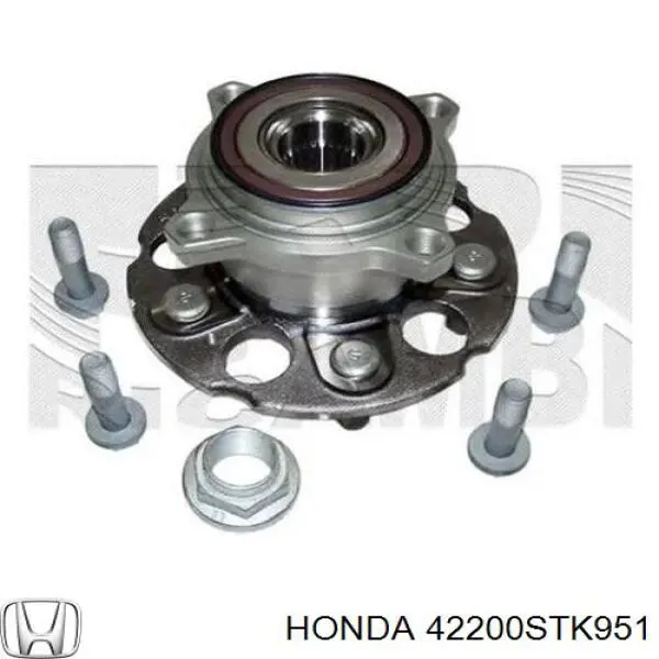 Ступицы задних колес Honda 42200STK951 цена, от 25.34 USD