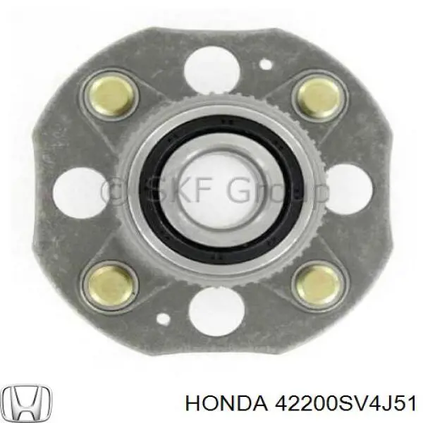 Cubo de rueda trasero 42200SV4J51 Honda