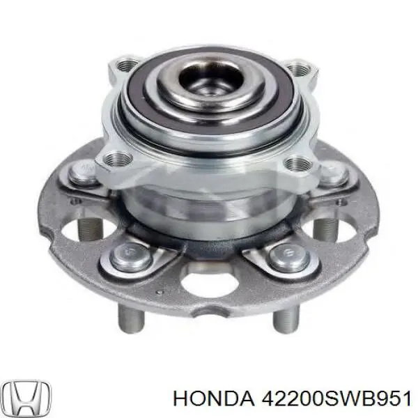 42200SWB951 Honda Ступица задняя