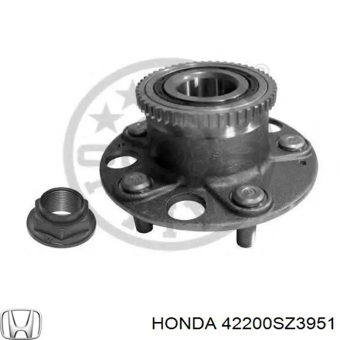 Ступицы задних колес Honda 42200SZ3951 цена, от 59.04 USD