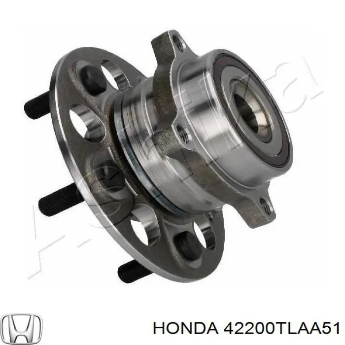 Задняя ступица на Honda CR-V V 