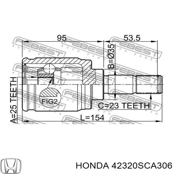 42320SCA306 Honda 