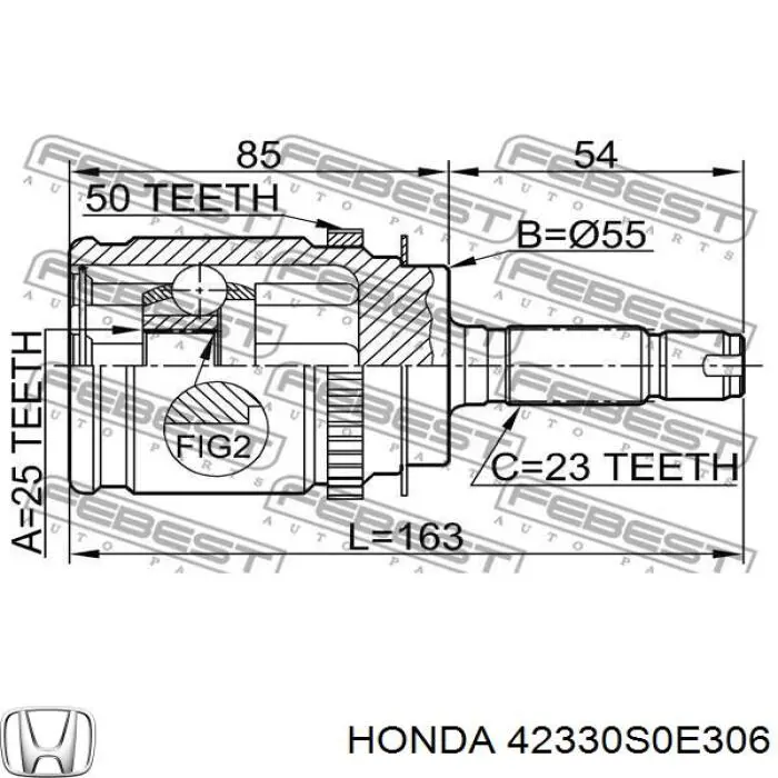Граната колесная GSP 623054 цена, от 27.88 USD