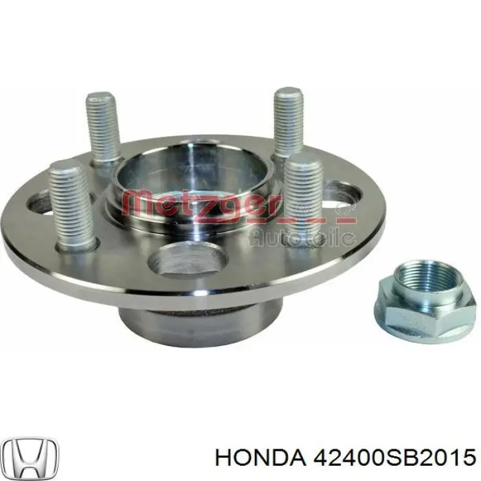 Ступицы задних колес Honda 42400SB2015 цена, от 33.65 USD