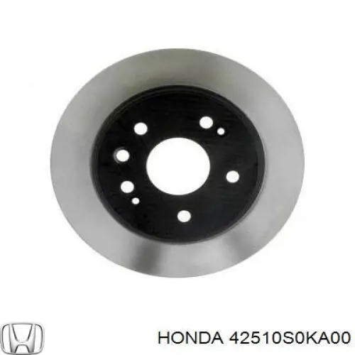 Купить 42510S0KA00 Honda Диск тормозной задний