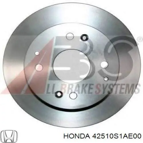 42510S1AE00 Honda тормозные диски