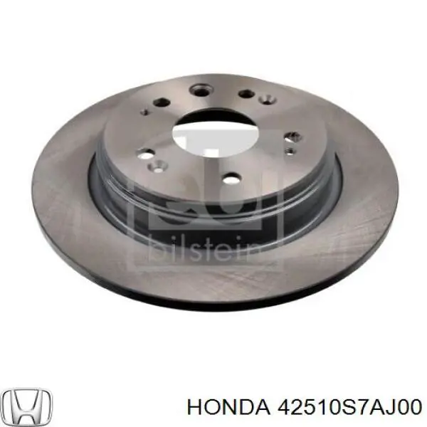 Тормозные диски 42510S7AJ00 Honda