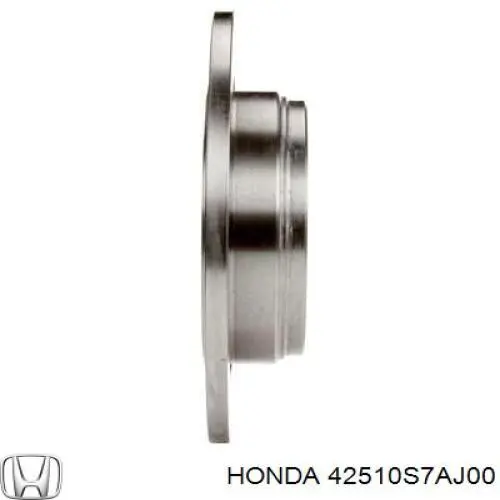 Тормозные диски 42510S7AJ00 Honda