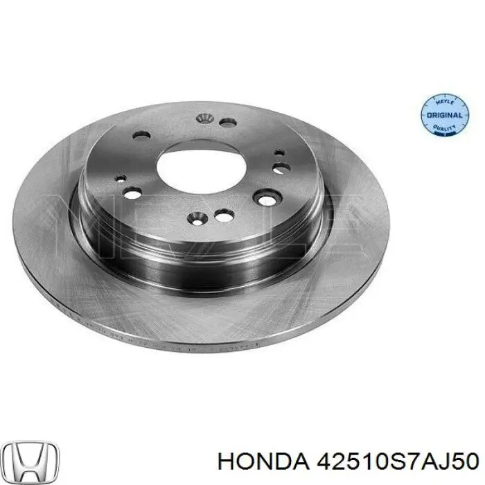 Задний тормозной диск Honda 42510S7AJ50 цена, от 34.01 USD