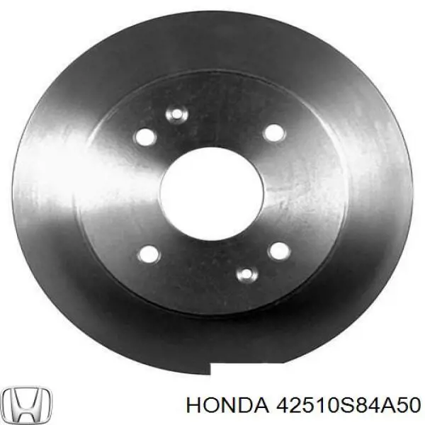 42510S84A50 Honda диск тормозной задний