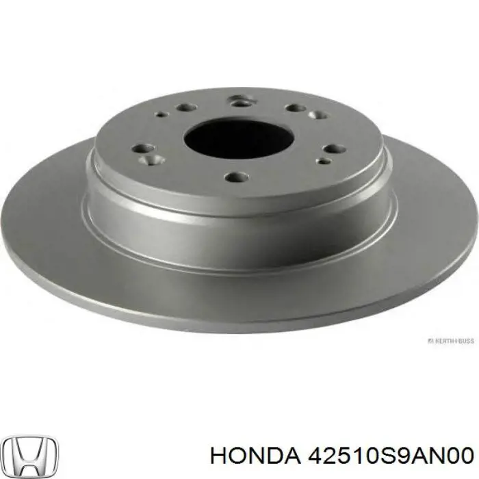 Задний тормозной диск Honda 42510S9AN00 цена, от 34.59 USD