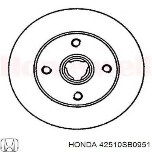  Тормозные диски Honda Accord 2