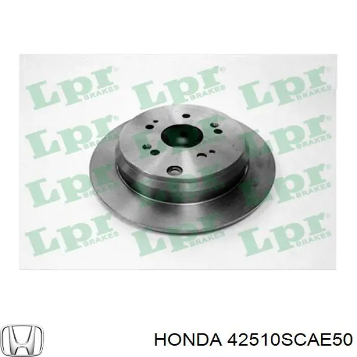 Тормозные диски 42510SCAE50 Honda